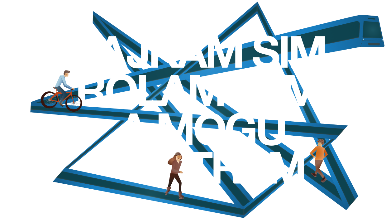 Bajkam sim, rolam tam, a mogu i na tram